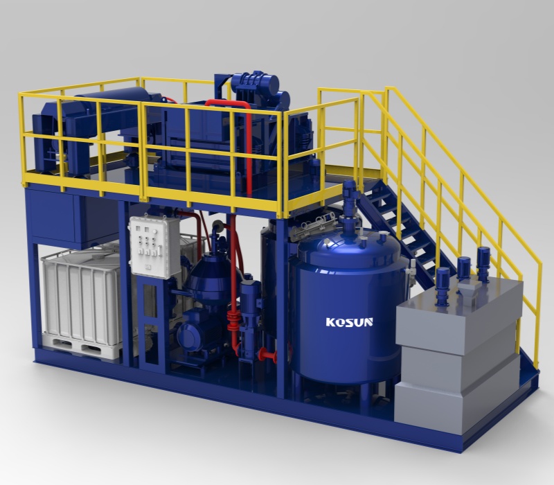 1m³/h Oily Sludge Treatment System