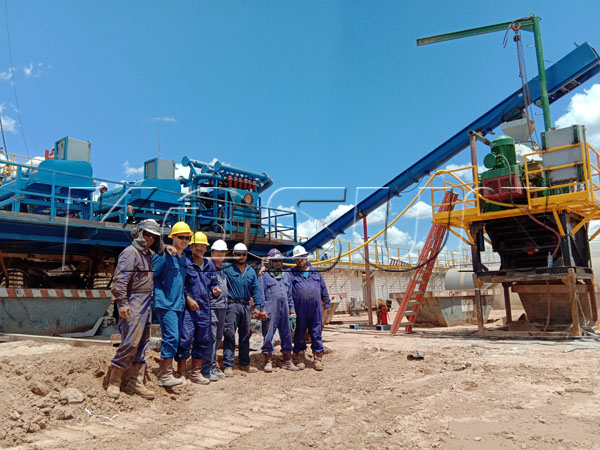 Solids control system and drilling waste management