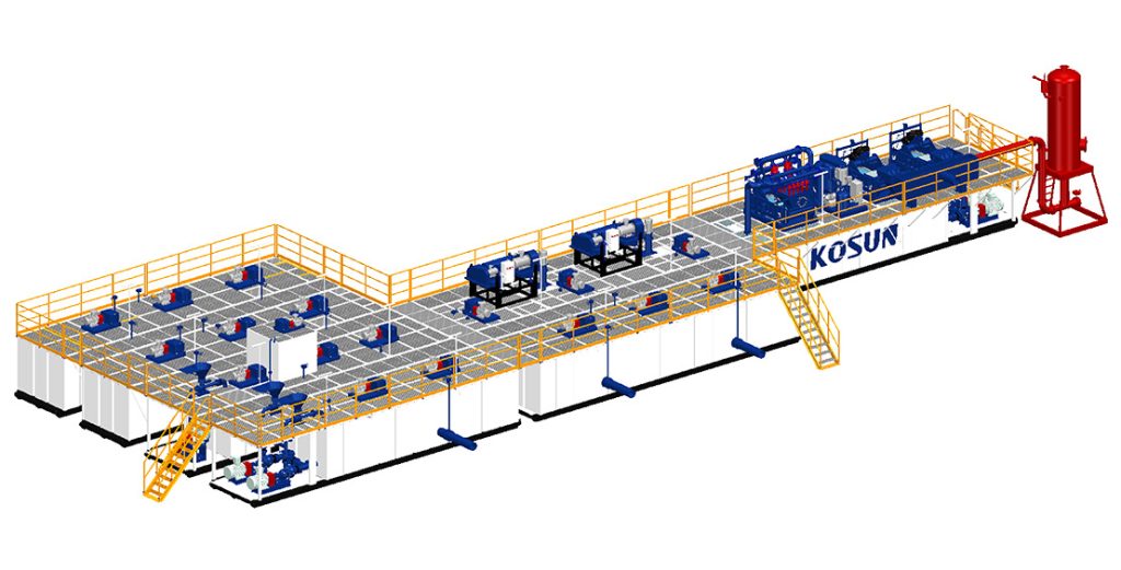 Oilfield Drilling Mud Solids Control System