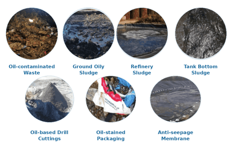 Oily sludge from oil and gas production